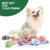 Dog Rope Toy 4 Pack - Puppy Teething Toys for Small Medium Breed - Indestructible Dog Chew Toys for Aggressive Chewers - Cotton Tug of War Dog Toy for Boredom, Teeth Clean