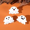 Generic 3 Pcs Halloween White Ghost Hair Claw Clips Cute Ghost Hair Claw Clip Hair Styling Accessories for Thick Thin Hair, 4*5.8 cm/1.57*2.28 Inch
