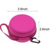 LeoTube Hard Carrying EVA Case Compatible with Bitzee Digital Pet Interactive Virtual Toy, Storage Travel Holder for Bitzee Virtual Electronic Pets and Accessories (Case Only) (Pink)