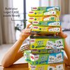 HABA Logic Case Extension Set: Vacation & Travel Ages 7+ Travel Games, Learning Toys, Flash Cards for Kids, Brain Teaser Puzzle Games