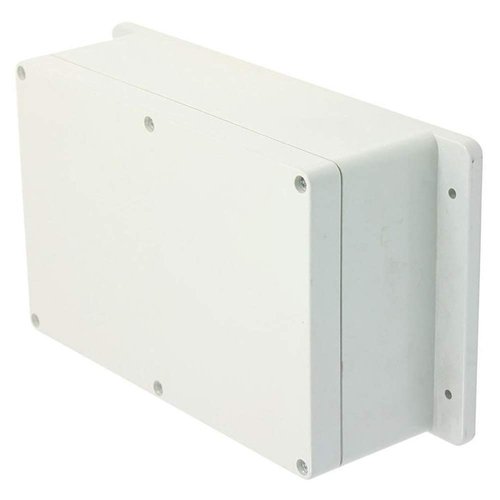 BestTong ABS Plastic Junction Box Dust-proof Waterproof IP65 Indoor Outdoor Electrical Enclosure Box Universal Project Enclosure with Fixed Ear Grey 230mmx150mmx85mm 9 x 5.9 x 3.3 Inches