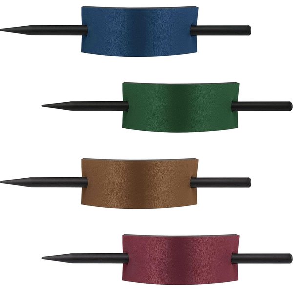 Leather Hair Wrap Ponytail Holders Leather Hair Ties - Long Hair Ponytail Holder Accessories for Men and Women