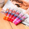 6 Colors Tattoo Magic Color Peel Off Mask Tint Long Lasting Waterproof Lip Gloss by romantic bear