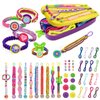 civan Friendship Bracelet Making Kit, Crafts For Kid Girls Toys Ages 8-13, String Bracelet Maker Tool With Beads, Kids Jewelry-Making Kit Christmas Birthday Gift For Girls 6 7 8 9 10 11 12 13