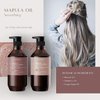 Theorie Marula Oil Hair Smoothing Conditioner - Frizz Control with Marula, Sea Buckthorn & Grape Seed Oils, Sulfate & Gluten Free, All Hair Types, 800 ML