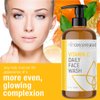 Concentrated Naturals Vitamin C Face Wash Daily Cleanser w/Marine & Plant Extracts & Retinol | Works to Help Cleaner, Brighten & Balance Complexion 8 Fl. Oz. | 240mL