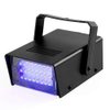 Led Blue Strobe Lights Dance Flash Strobe Lights Adjustable Speed Control Stage Light with Super Bright 24 LEDs Flash Party Lighting Best for Christmas Clubs Effect DJ Disco Bars Parties Halloween