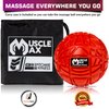Muscle Max Massage Ball - Therapy Ball for Trigger Point Massage - Deep Tissue Massager for Myofascial Release - Mobility Ball for Exercise & Recovery