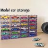 20 Pcs 1/64 Toy Car Display Organizer Storage Case for Hot Wheel Car,for Model and Matchbox Car,Clear Acrylic Dustproof Hot Toy Wheels Display Case