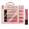 ELLEN TRACY 4-Piece Ultra Matte Liquid Lip Color Set - Rosy Nudes