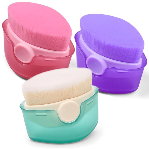 Caliee 3 PCS Sunscreen Applicator for Kids Sunscreen Brush Applicator Baby Sunscreen Applicator Sunscreen Applicator Brush Makeup Brush for Sunscreen Kids Brush on Sunscreen Kids