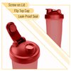 Mr. Pen- Shaker Bottles for Protein Mixes, 28 oz, Red, Protein Shaker Bottle with Wire Whisk Ball, Shaker Cup, Mixer Bottle, Protein Shake Bottles, Protein Bottle, Protein Shake Bottle