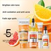 AESTHTANY Natural Skin Care Set Moisturizing Hyaluronic Acid Skin Care Kit 5PCS Women Beauty Set