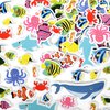 READY 2 LEARN Foam Stickers - Sea Life - Pack of 168 - Self-Adhesive Stickers for Kids - 3D Puffy Ocean Stickers for Laptops, Party Favors and Crafts
