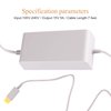 Console Charger for Wii U, AC Adapter Power Supply Replacement for Nintendo WiiU Console (Not Compatible with Nintendo Wii)