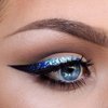 FOCALLURE Beam Eyeliner, Metallic Glitter Shimmer Eye Liner, Waterproof Liquid Eyeliner Pencil, Quick Drying, Sparkling Eye Makeup for Costume & Party, #03 GALAXY