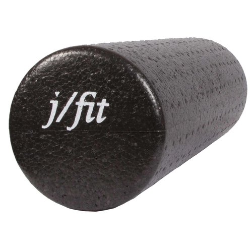JFIT High Density Muscle Foam Roller, 18-Inch, Black