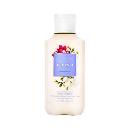 Bath and Body Works Super Smooth Body Lotion Sets Gift For Women 8 Oz (Freesia)