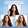 BOJICA KAISASA Chestnut Brown Coloring Shampoo, 3-in-1 Semi-Permanent Hair Color for Women & Men, Herbal Formula (17.6 FL OZ)