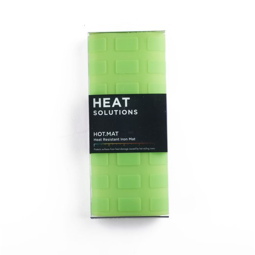 Heat Resistant Flat Iron Mat (Neon Green)