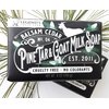 Legend's Creek Farm Goat Milk Soap - Triple Milled Moisturizing Soap Bar for Hands and Body - 9 Oz Creamy Lather, Nourishing, Natural Soap for Sensitive Skin (Balsam Cedar & Pine Tar, Pack of 1)