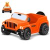 Jeep for Rubber Ducks, 3.5 Inch Jeep Toy Match Most 2 in Rubber Ducks, Jeep Toy for Jeep Dashboard Decorations Accessory Jeep Duck Collection Valentines Birthday Gifts (Orange)