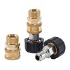 Raincovo Pressure Washer Quick Connect Fittings, M22 14mm to 3/8 Inch Hose Adapter, 4 Pieces