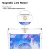 10 Pieces Magnetic Card Holder 35 Pt Trading Card Protector, Baseball Card Protector, Acrylic Card Holder Clear Display Card Protector for Baseball Football Sports Game Card Storage Display (Gold)