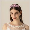 Casoty Birthday Girl Sash & Rhinestone Tiara Set, Birthday Crowns for Women, Happy Birthday Queen Tiara for Women, Birthday Sash and Tiara for Women, Glitter Birthday Sash Birthday Party Favors