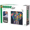SES Creative: Beedz Art - Elephant Fantasy - Iron-On Beads Set - 500 Fusible Beads, 12x12 Animal Design Wall Art, DIY Craft Activity, Teens & Adults