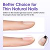 Gellen Gel Base Coat, 18ml Gel Polish Base Coat Soak Off U V Light Cured, Strong Base Coat Gel Nail Polish, Gel X Nail Base Coat Gel Polish for Salon