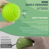 VintageⅢ Baby Sensory Toy, Infant Sensory Squeeze Ball Texture Multi Massage Soft Balls Set, 6 Pieces by