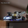 LED Light Kit Compatible with Lego Technic Koenigsegg Jesko Absolut Grey Hypercar, Lighting Set Compatible with Lego Technic 42173 Building Blocks Model (Lights Only, No Set)