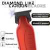 Supreme Trimmer Vader Trimmer ST3778 | Barber Liner Mens Beard Trimmer (210 Min Run Time) DLC T Blade Cordless Hair Clippers | Red