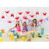 24 Pcs Crab Hanging Swirls Crab Party Decorations Crab Spirals Crab Ceiling Decorations Crab Party Supplies for Crab Birthday Party Ocean Decorations