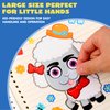 JOYIN 24PCS 9"x6" Make a face Stickers for Kids, Make Your Own Farm Animal Stickers, Party Favors Kids Crafts, Goodie Bags Stuffers for Kids, Classroom Rewards