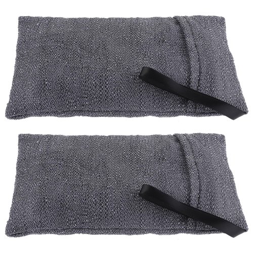 WLLHYF 2PCS Exfoliating Soap Bag Saver Mesh Bar Scented Soap Lather Pouch for Women Men Foaming Shower and Bath Body Scrubber(Gray)
