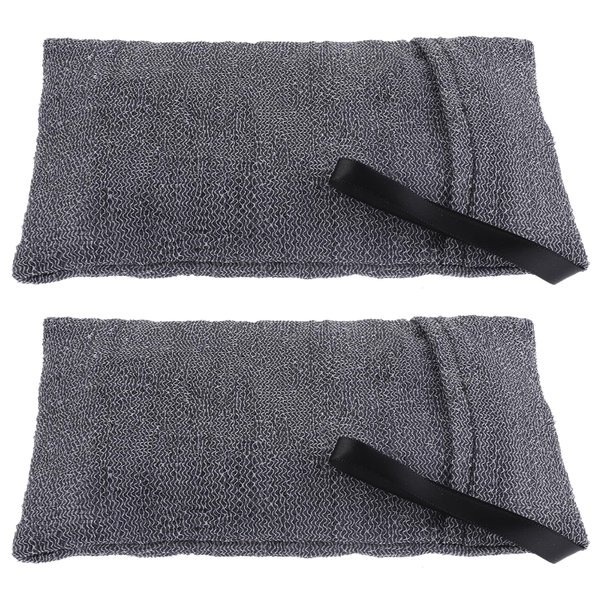 WLLHYF 2PCS Exfoliating Soap Bag Saver Mesh Bar Scented Soap Lather Pouch for Women Men Foaming Shower and Bath Body Scrubber(Gray)
