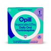Opill, Daily Birth Control Pills, Over-The-Counter Progestin-Only Oral Contraceptive, FDA-Approved & Estrogen-Free, 28 Count