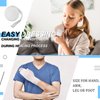 Tubular Bandage Elastic Net Wound Dressing Elastic Dressing Retainer Tubular Stretch Elastic Gauze Bandage Without The Use of Adhesive Tape, 33 Yard Roll Stretched (Size 4 for Arm, Leg or Foot)