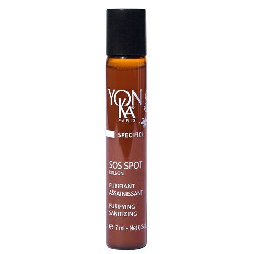 Yon-Ka SOS Spot Acne Treatment, Roll On Natural Lactic Acid to Clear Breakouts (7ml)