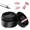 Makartt Solid Nail Glue Gel for Press On Nails- Strong Clear Acrylic Nail Tips Solid Gel Nail Glue for Fake Nails Soft Gel Nail Tips Solid Hard Gel for Nails Nail Art DIY Home 15ML UV Light Cured