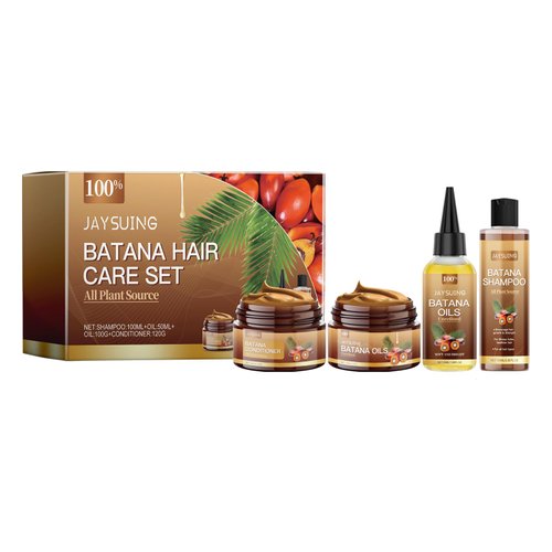 Batana Oil Hair Care Set, 100% Unrefined Batana Oil Organic,Batana oil Hair Mask,Batana oil Hair Shampoo,Batana oil Hair conditioner for Hair Growth Hair Loss Hair Split