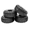 RXZIXYL RC Car 2.2Inch Rubber Tyre 150X65mm 2.2 Wheel Tires Set for 1/10 RC Crawler Wraith RR10 RBX10 Capra SCX10 Jeep Wrangler
