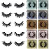 Mink Lashes Bulk Ninglash 10 Pack False Eyelashes, 14-18MM Real Mink EyeLashes, Thick HandMade Full Strip Lashes, Crueltyl Free Fluffy Lash, 5D Mink Lashes Wholesale