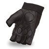 Prime Sports All-Purpose Padded Leather Cycling Weight Lifting Wheelchair Gloves W-1019 (Small)