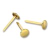 ACCO Brass Paper Fasteners, 1/2", Plated, 1 Box, 100 Fasteners/Box (71709)