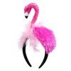 IMIKEYA Flamingo Headband, Pink Costume Headband for Children, Flamingo Hair Accessory for Tropical Carnival Party Decoration, Photography Prop, Holiday Headband