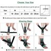 Ankle Support Brace, Adjustable Compression Ankle Support, for Men Women Achilles Tendon Support and Plantar Fasciitis, Stabilize Ligaments, Eases Pain Swelling and Sprained Ankle Pain (Medium)