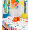 Star Themed Birthday Party Napkins For Kids or Adults | Colorful Paper Serviettes, Disposable Recyclable Tableware, Eco-Friendly | Unisex, For Decoupage, Garden Picnic, BBQ Pack of 20